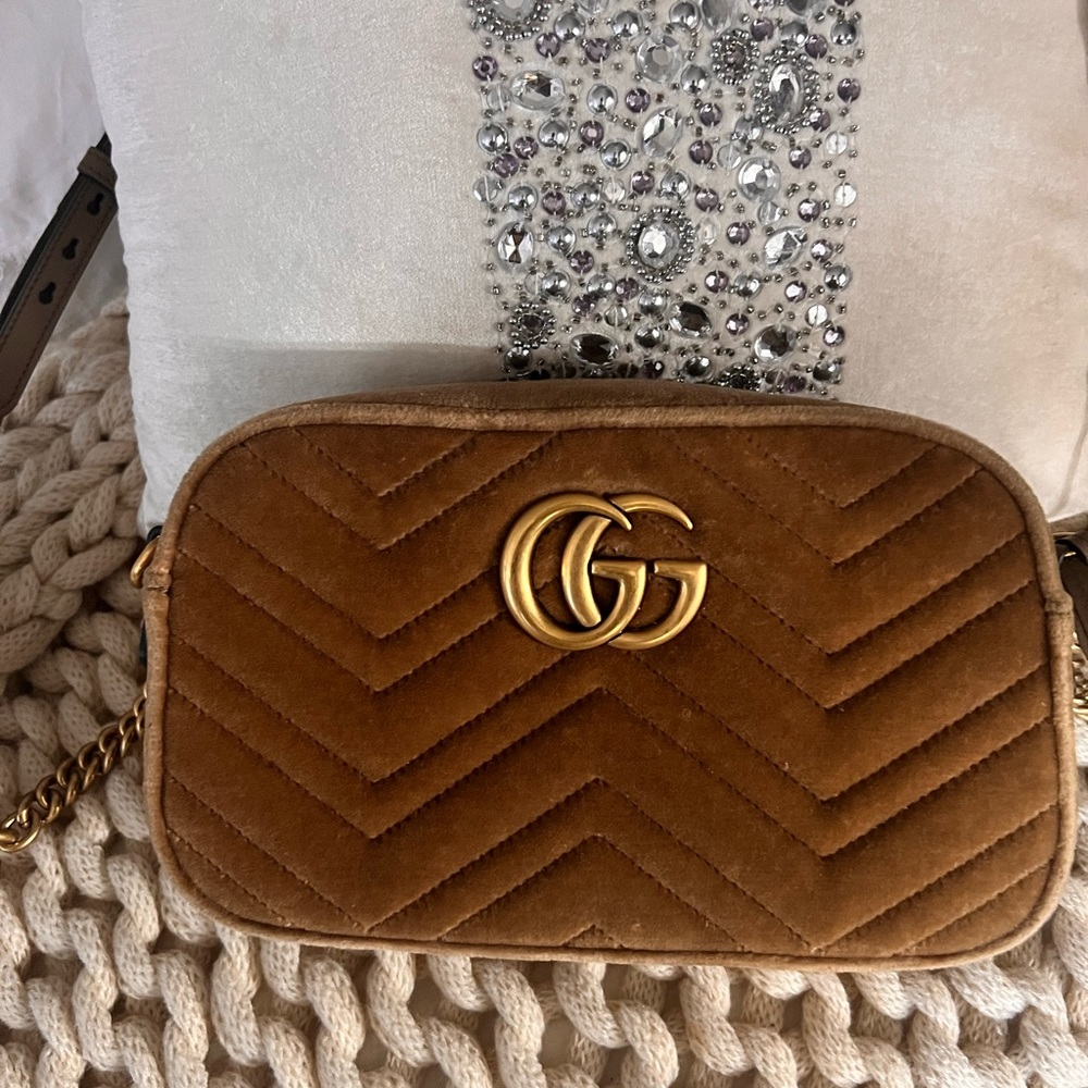 Authentic marmont Gucci bag worn twice receipt posted as well